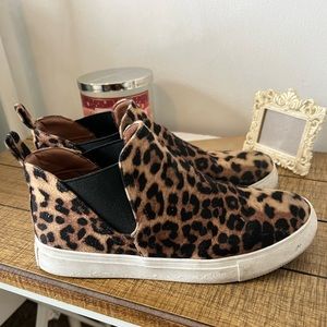 Cheetah booties